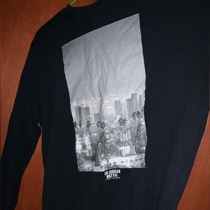 Nike Jordan long sleeve shirt. 80%cotton 20%polyester
